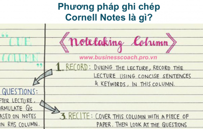 Phương pháp ghi chép Cornell Notes là gì