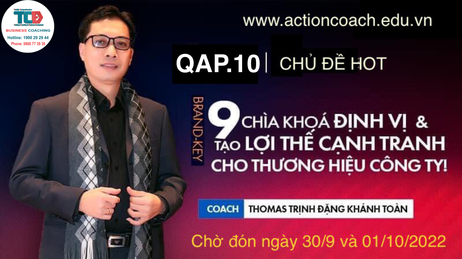 nhà huấn luyện Thomas Trịnh Toàn chia sẻ tại ngày lập kế hoạch hành động quý 4