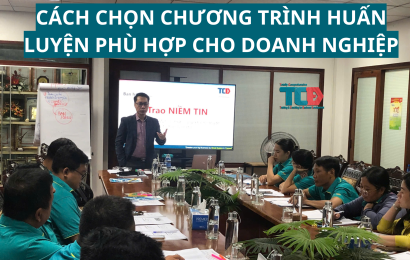 cách chọn chương trình huấn luyện phù hợp cho doanh nghiệp