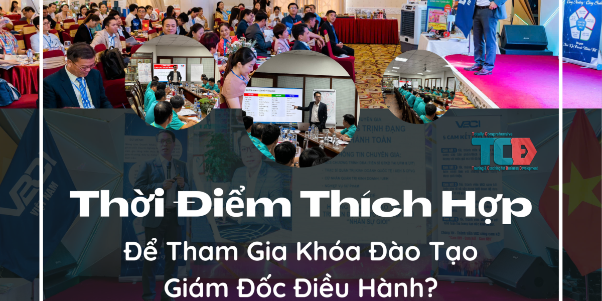 thời điểm thích hợp học đào tạo giám đốc điều hành