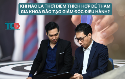 Thời điểm thích hợp học đào tạo giám đốc điều hành