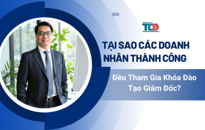Lý do nên học các khoá đào tạo giám đốc?