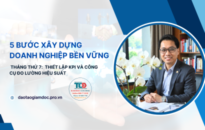 5 bước xây dựng doanh nghiệp tháng thứ 7