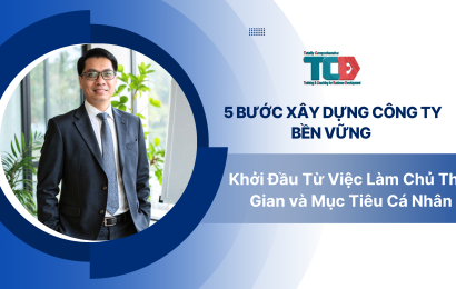 5 bước xây dựng công ty bền vững