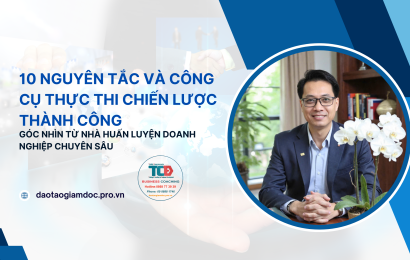 Huấn luyện doanh nghiệp 10 nguyên tắc thực thi chiến lược thành công