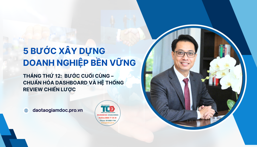 5 bước xây dựng doanh nghiệp - tháng thứ 12