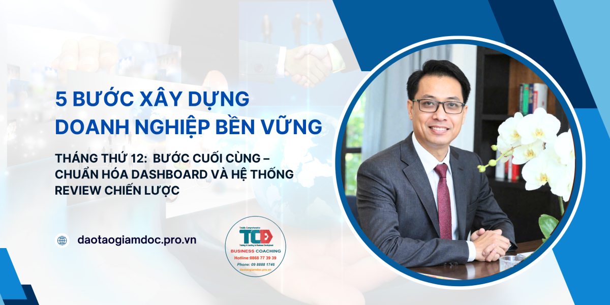 5 bước xây dựng doanh nghiệp - tháng thứ 12
