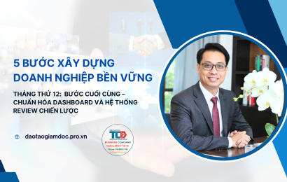 5 bước xây dựng doanh nghiệp - tháng thứ 12
