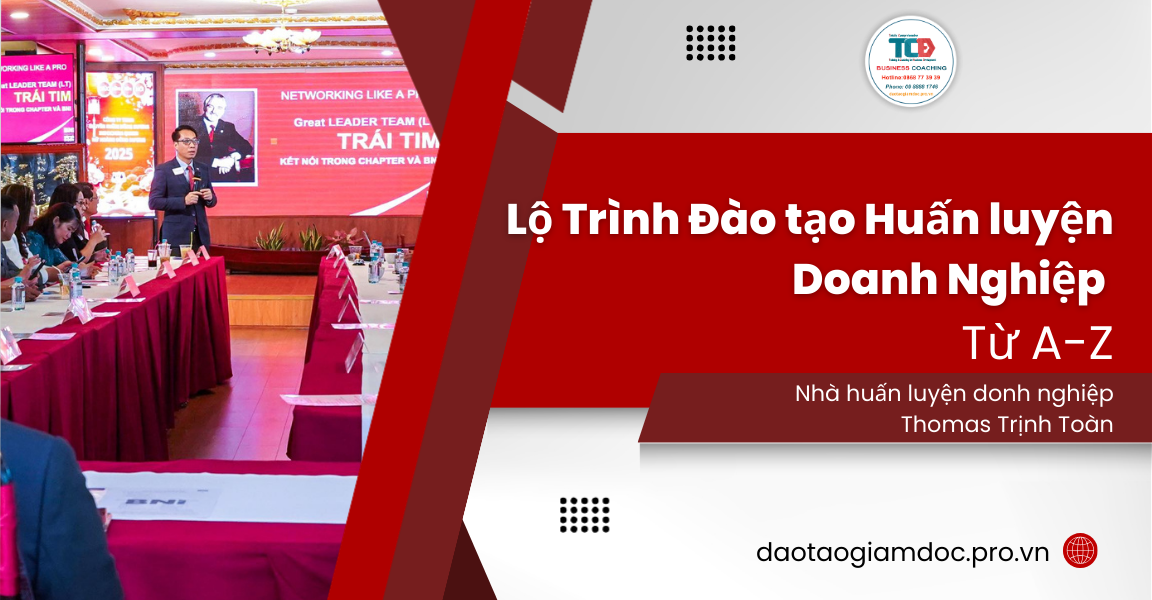 Lộ trình đào tạo huấn luyện doanh nghiệp