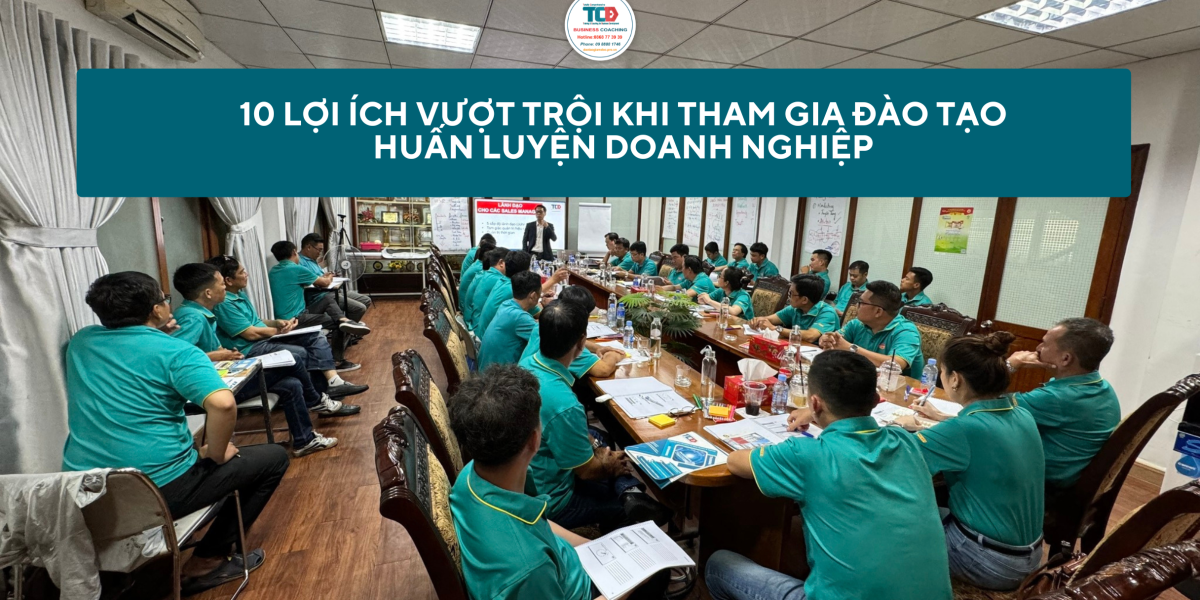 Lợi ích khi tham gia đào tạo huấn luyện doanh nghiệp