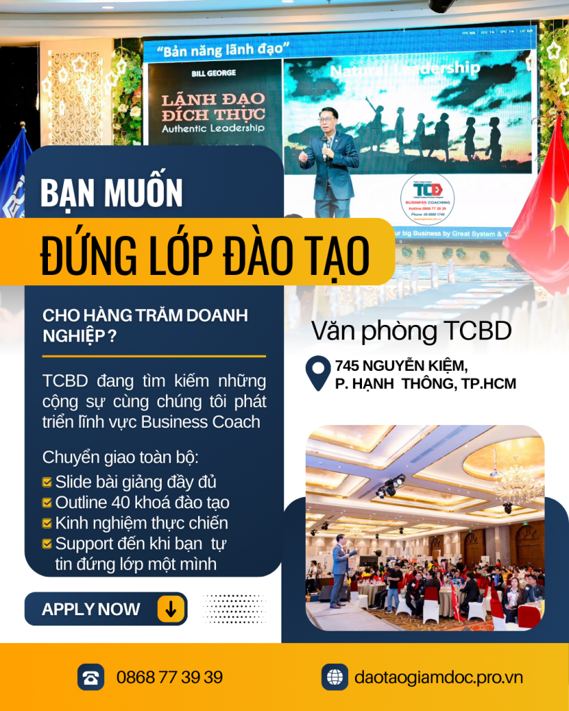 TCBD đơn vị đào tạo huấn luyện doanh nghiệp hàng đầu Việt Nam