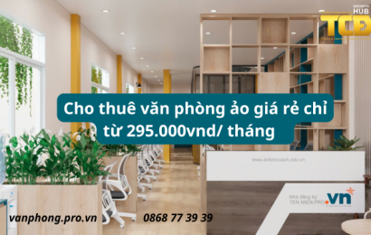 văn phòng ảo giá rẻ
